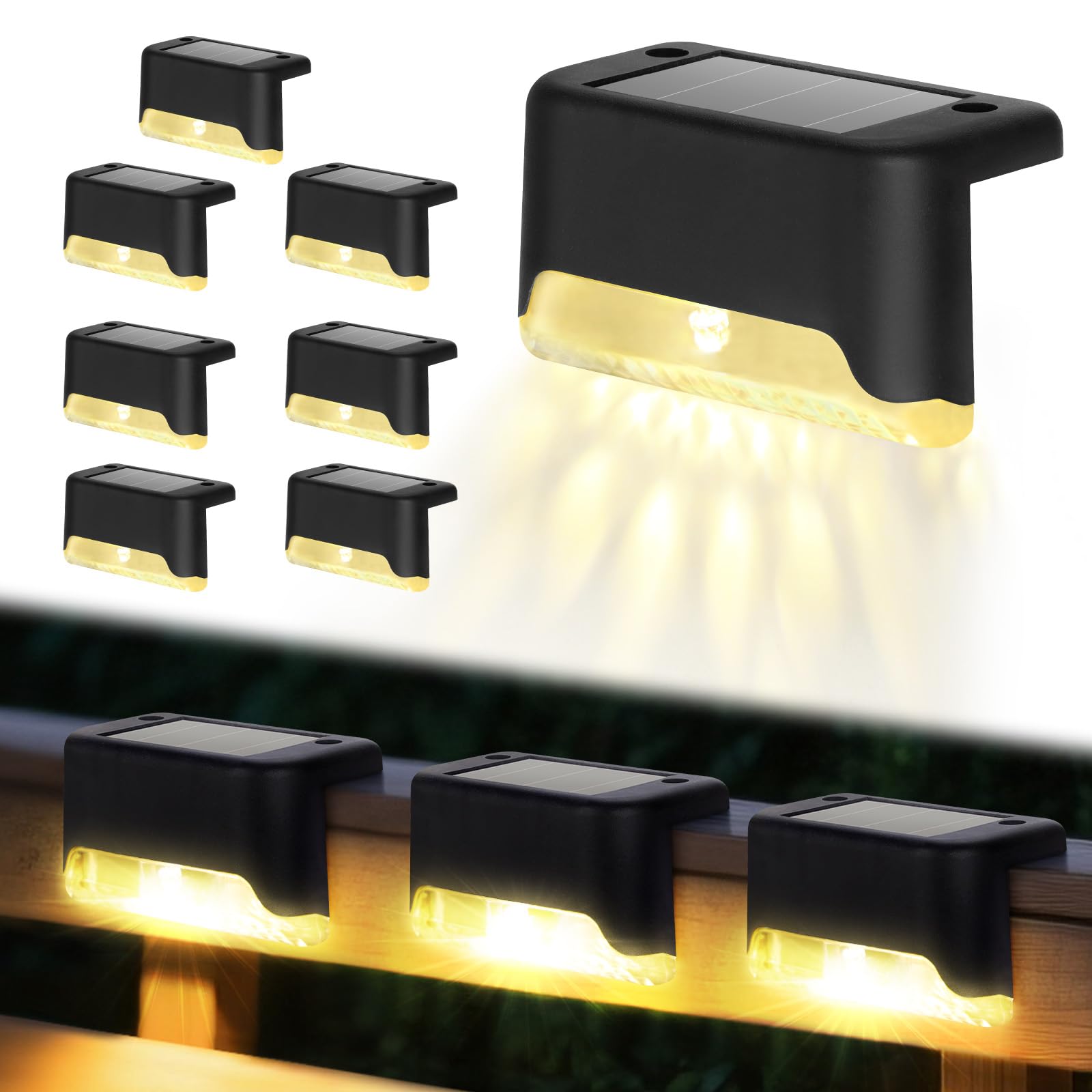 Deck Step Light - Luci Solari per Terrazza, Set da