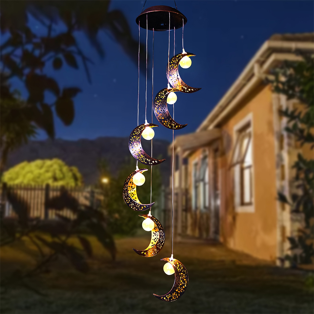 Outdoor Lighting At Lowe'S - Carillon Solare da Esterno a Forma