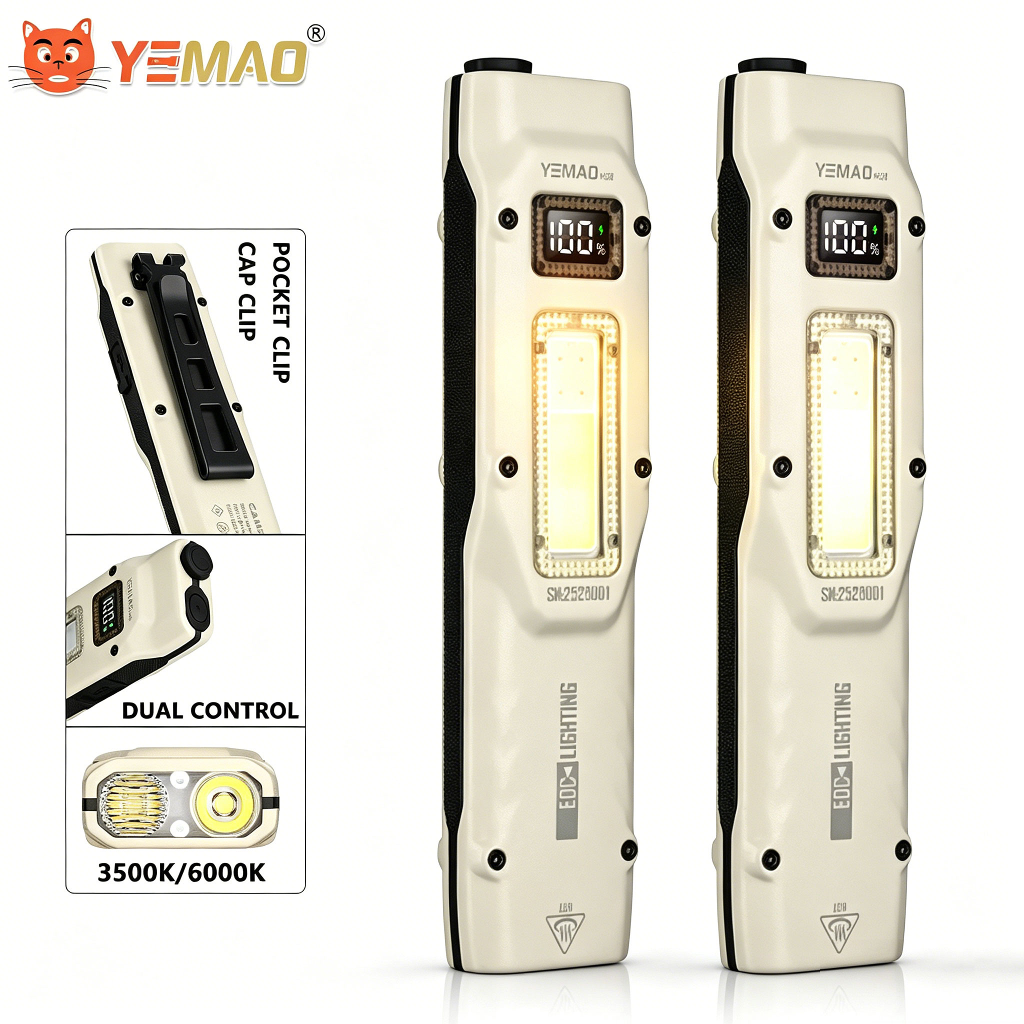 Lighting Fixture Outdoor - Torcia tattica ultrasottile portatile da lavoro