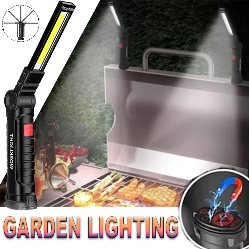 Lighting Fixture Outdoor - Torcia LED portatile con gancio magnetico