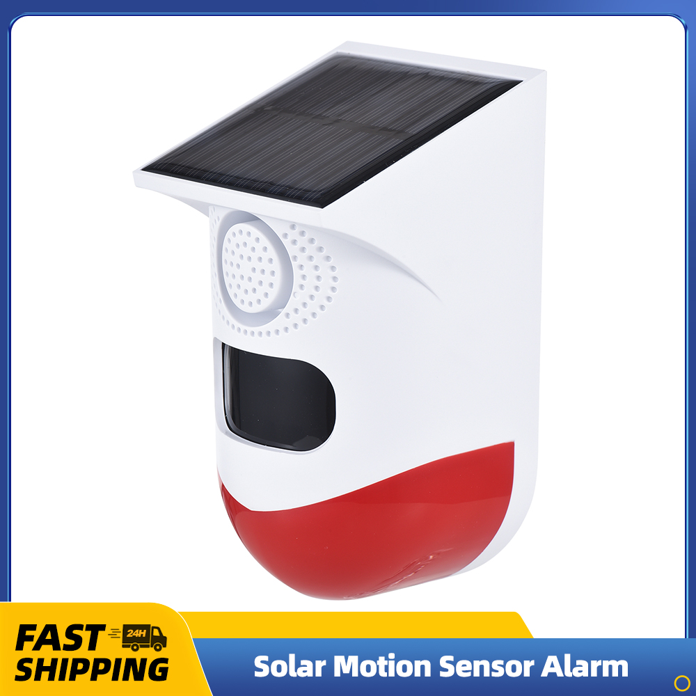 Outdoor Lighting Motion Sensor - Allarme sensore di movimento solare Sirena