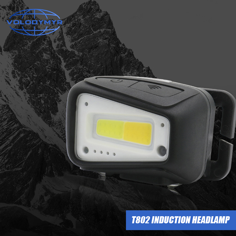 Outdoor Lighting Motion Sensor - VOLODYMYR Lampada Frontale LED COB Impermeabile