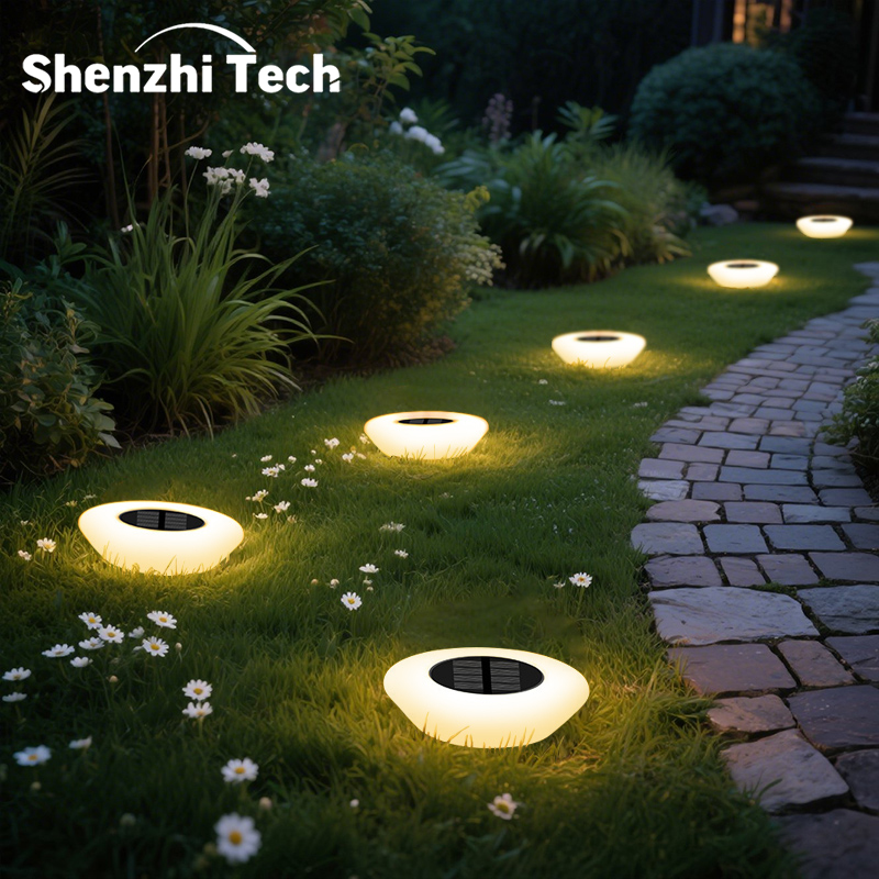 Outdoor Lighting Driveway - 1/4 Luci Solari da Giardino, Bianco