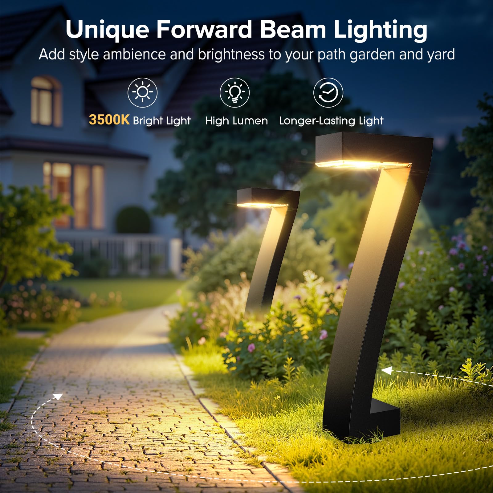 Luci Solari LED Potenziate per - Outdoor Lighting Driveway recensione e prezzo