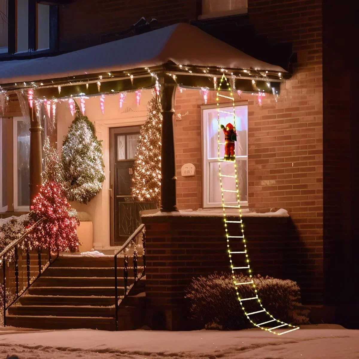 LED Ladder Light per babbo nat - Outdoor Lighting Xmas recensione e prezzo