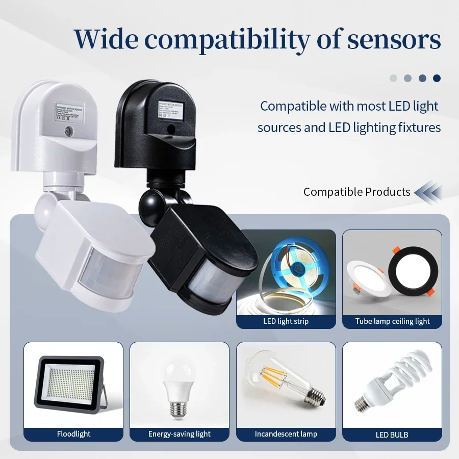 110-240V PIR Sensore di movime - Outdoor Lighting Motion Sensor recensione e prezzo