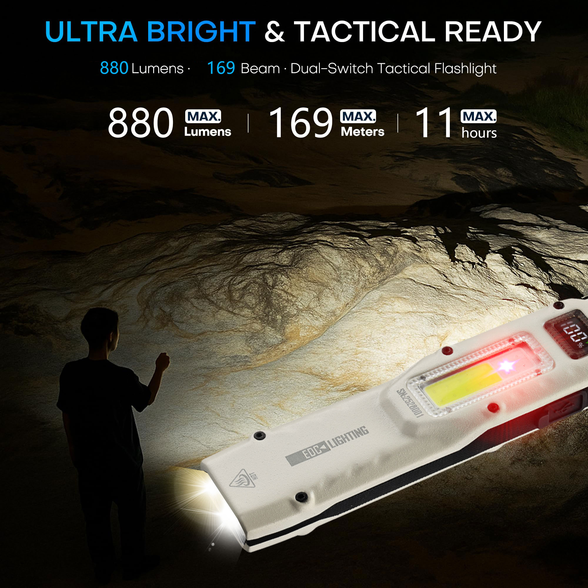 Torcia tattica ultrasottile po - Lighting Fixture Outdoor recensione e prezzo