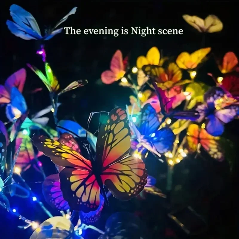 Luci da giardino a farfalla a  - Outdoor Lighting Xmas recensione e prezzo