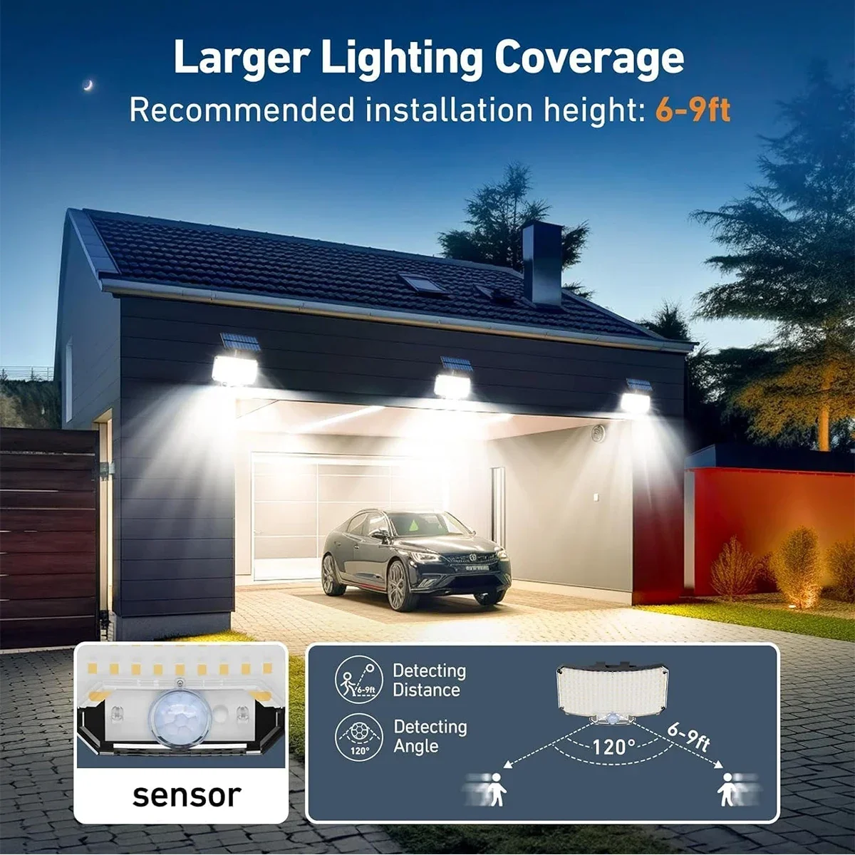 Luci Solari da Esterno 234LED  - Outdoor Lighting Motion Sensor recensione e prezzo