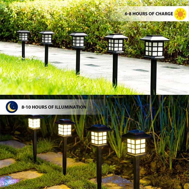 1-10PCS Lampada solare per est - Outdoor Lighting Driveway recensione e prezzo