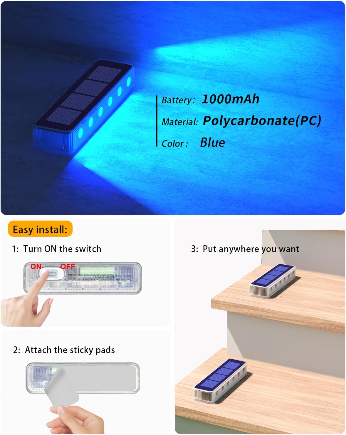 Luci solari da esterno per est - Deck Step Light recensione e prezzo