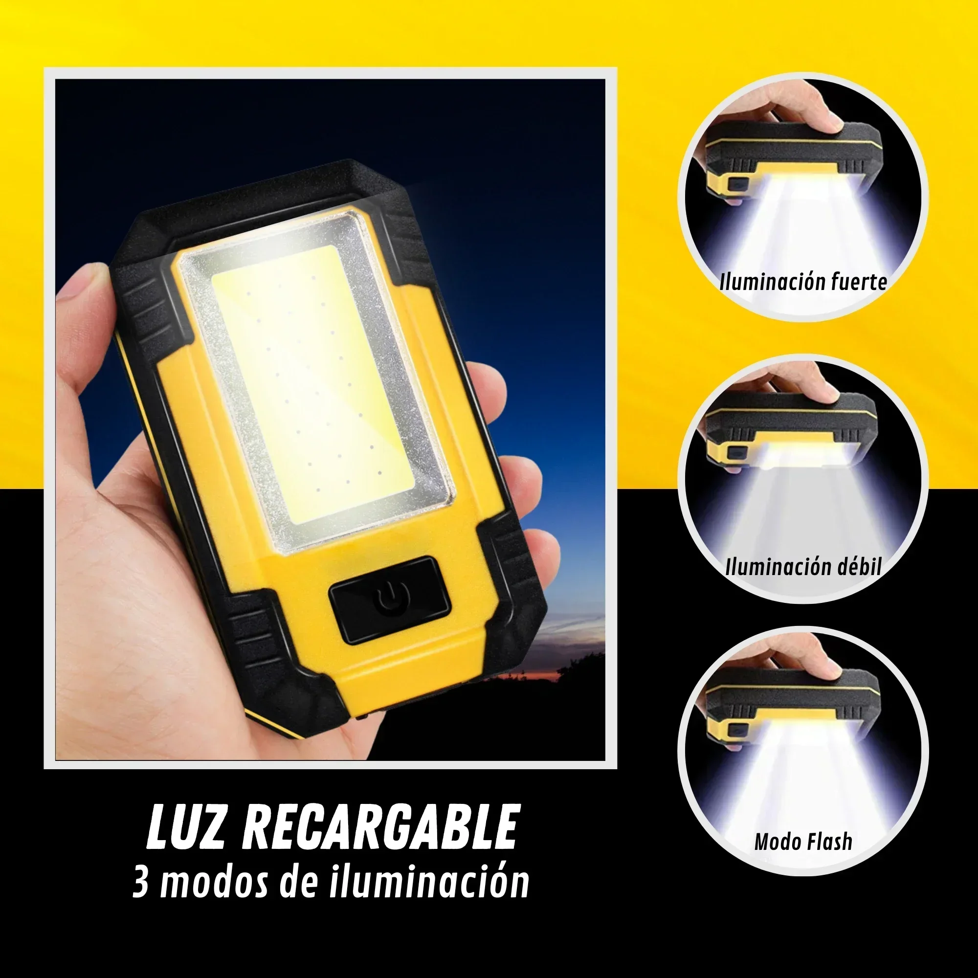 Torcia da Lavoro Ricaricabile  - Lighting Fixture Outdoor recensione e prezzo