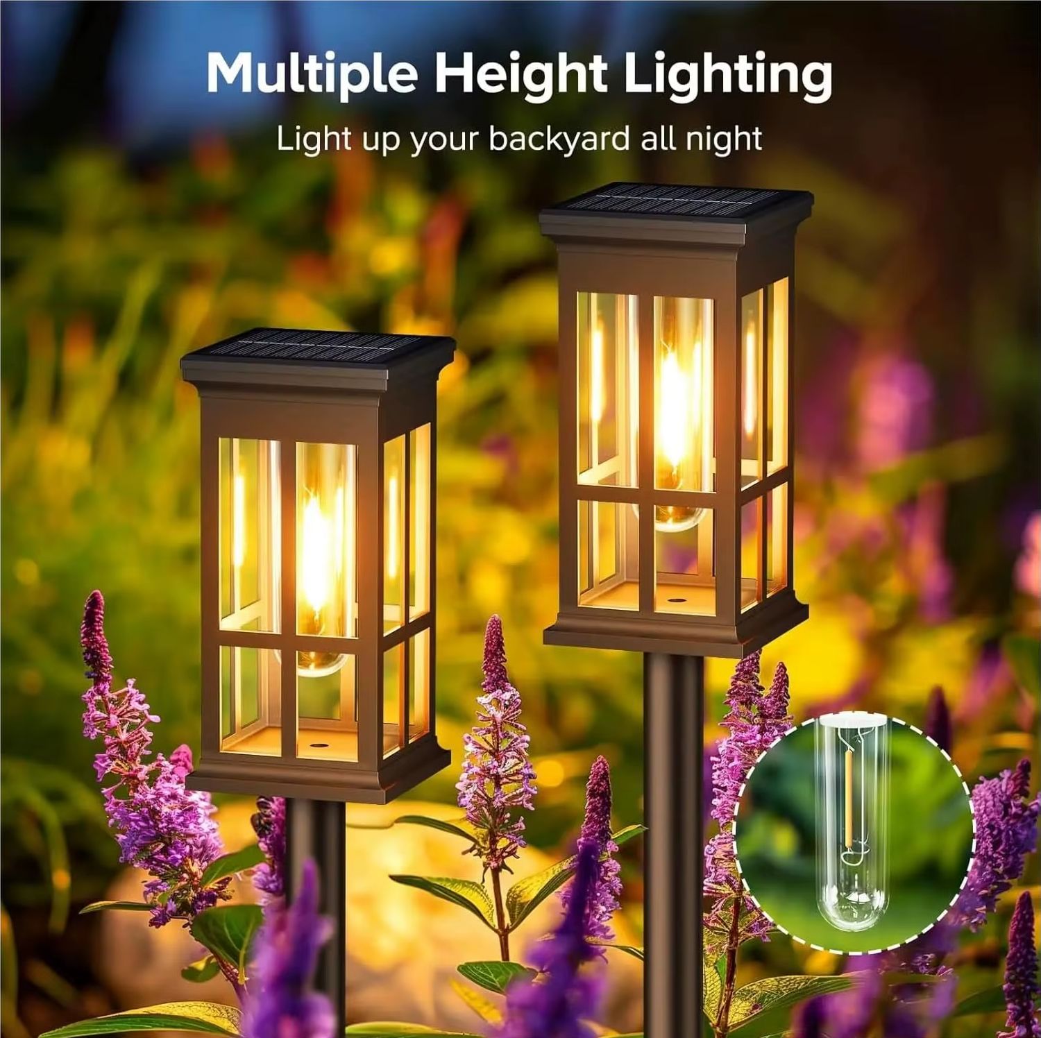 Lampada Solare da Esterno per  - Outdoor Lighting Driveway recensione e prezzo