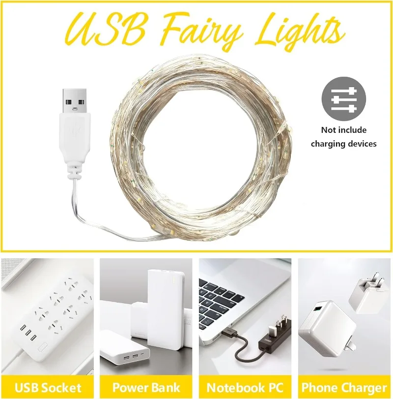 Luci a stringa LED USB Rame Fi - Outdoor Lighting Xmas recensione e prezzo