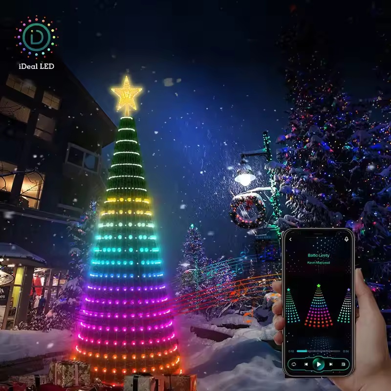 Luci di Natale da 2,1 m con 40 - Xmas Outdoor Lighting Decorations recensione e prezzo