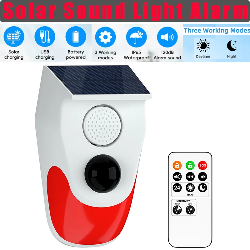 Allarme sonoro solare Sensore  - Outdoor Lighting Motion Sensor recensione e prezzo