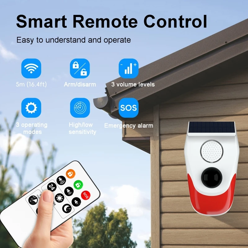 Allarme sonoro solare Sensore  - Outdoor Lighting Motion Sensor recensione e prezzo