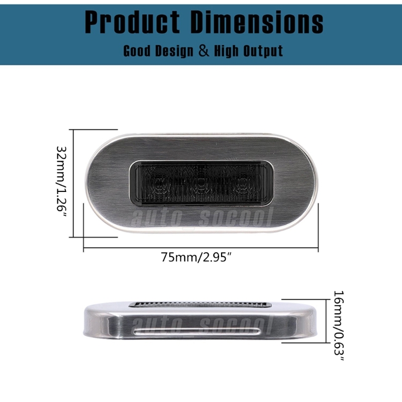Luci di cortesia per barche a  - Deck Step Light recensione e prezzo