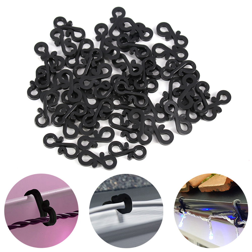 120 pezzi ganci in plastica ga - Outdoor Lighting Xmas recensione e prezzo