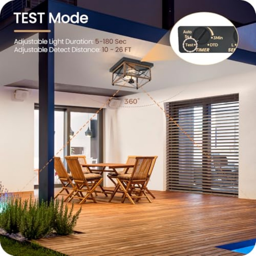 Plafoniera da Esterno con Sens - Outdoor Lighting Motion Sensor recensione e prezzo