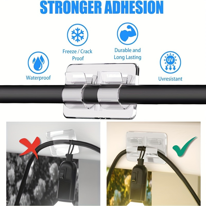 Ganci da 4/10 pezzi per luci a - Outdoor Lighting Xmas recensione e prezzo