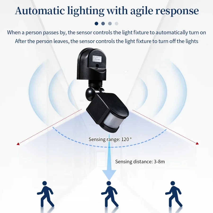 Sensore di movimento PIR 220V  - Outdoor Lighting Motion Sensor recensione e prezzo