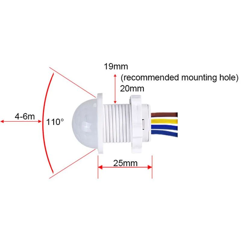 Sensore di Movimento PIR, Inte - Outdoor Lighting Motion Sensor recensione e prezzo