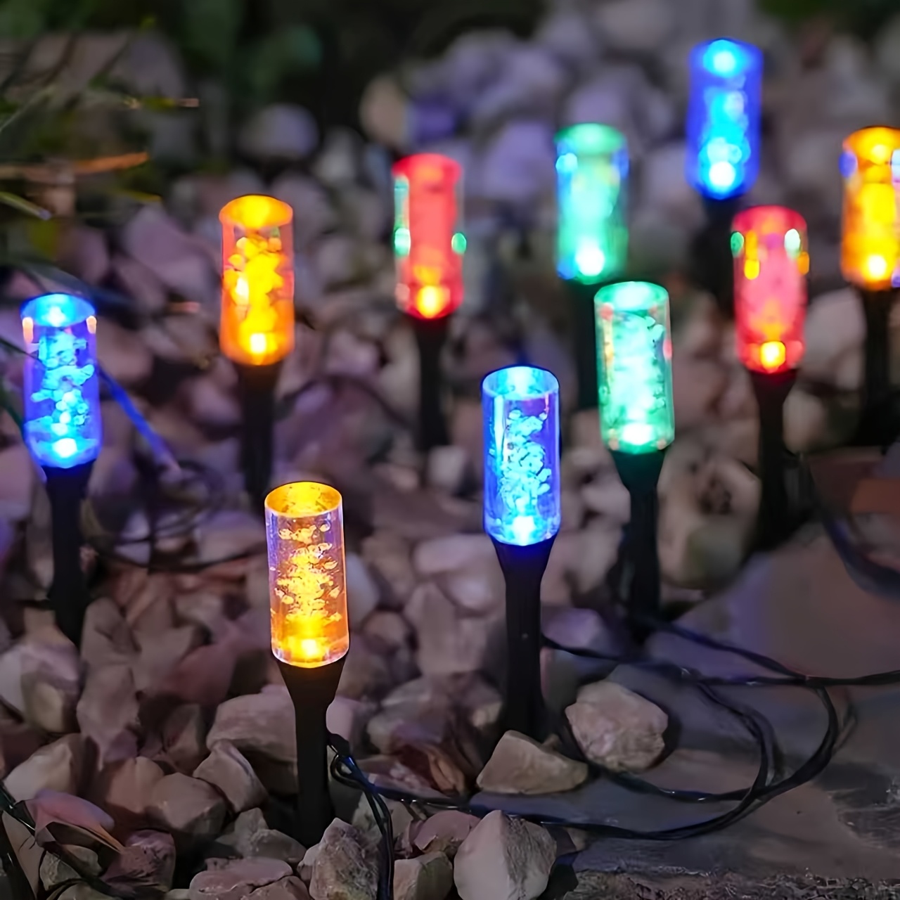 Luci Solari a Tubo Effetto Bol - Outdoor Lighting Driveway recensione e prezzo